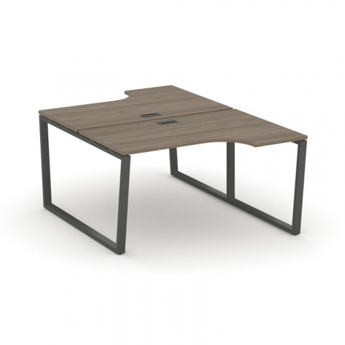 Style Project Рабочая станция эргоном. SN-6T2.DRPA-002 Акация Лорка/Металл Антрацит/Заглушка Пластик фото 25