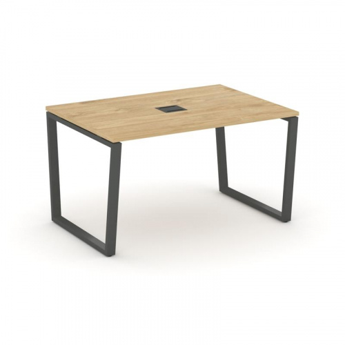 Style Project Стол переговорный SN-6T2.SPRG-003 Акация Лорка/Металл Антрацит/Заглушка Металл Антраци фото 22