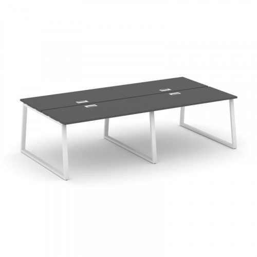 Style Project Рабочая станция 2-х сторон. SN-6T1.DRS-031 Акация Лорка/Металл Антрацит/Заглушка Пласт фото 19