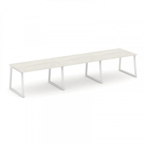 Style Project Стол переговорный SN-6T1.SPRG-022.3 Акация Лорка/Металл Антрацит 3540*980*750 фото 14