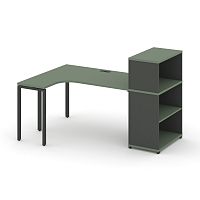 Стол эргономичный с опорным стеллажом Concept CN.SA-206(L)