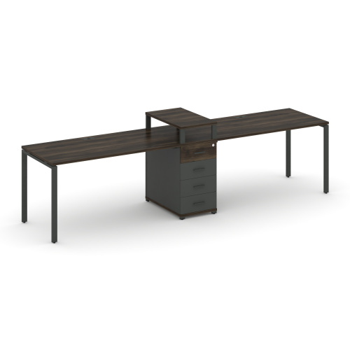 Бенч-система на 2 места с 1 опорной тумбой Concept CN.ORS-419 фото 3