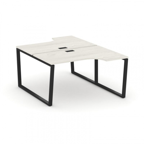 Style Project Рабочая станция эргоном. SN-6T2.DRPA-002 Акация Лорка/Металл Антрацит/Заглушка Пластик фото 6