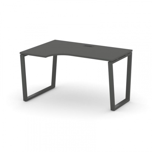 Style Project Стол рабочий эргоном. SN-6T2.SPA-021(L) Акация Лорка/Металл Антрацит/Заглушка Пластик фото 27