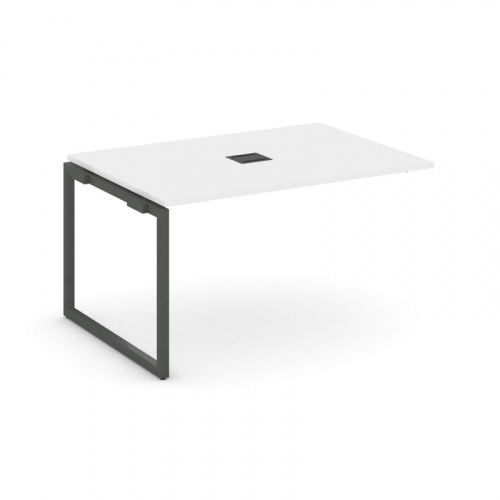 Style Project Проходной наб. элем. перег. стола SN-4O.NSPRG-001 Дуб Наварра/Металл Белый 980*980*750 фото 22