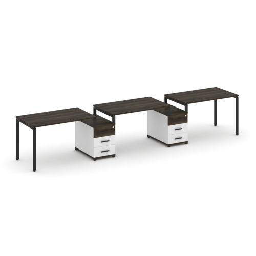 Бенч-система на 3 места с 2 опорными тумбами Concept CN.ORS-326 фото 9