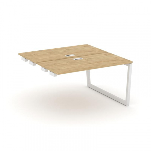 Style Project Стол-приставка к опор. элем. SN-5T2.DPRS-014 Акация Лорка/Металл Антрацит/Заглушка Пла фото 3