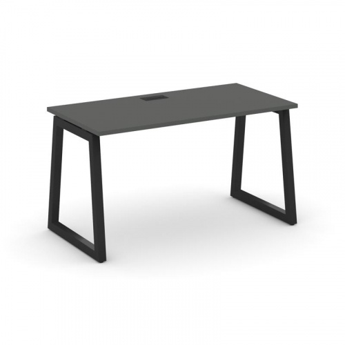 Style Project Стол письменный SN-5T1.SP-005 Акация Лорка/Металл Антрацит/Заглушка Пластик Черный 178 фото 7