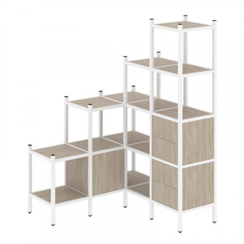 Стеллаж офисный угловой Loft VR.L-40 фото 2