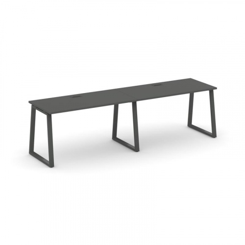 Style Project Рабочая станция 1 сторон. SN-6T1.ORS-004 Акация Лорка/Металл Антрацит/Заглушка Пластик фото 27