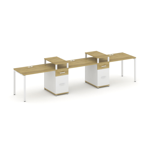 Бенч-система на 3 места с 2 опорными тумбами Concept CN.ORS-453 фото 11