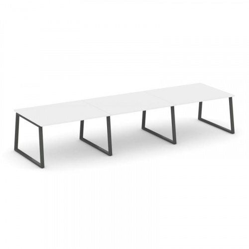 Style Project Стол переговорный SN-6T1.SPRG-052.3 Акация Лорка/Металл Антрацит 3540*1180*750 фото 26