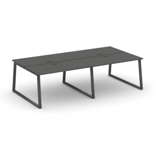 Style Project Рабочая станция 2-х сторон. SN-6T1.DRS-031 Акация Лорка/Металл Антрацит/Заглушка Пласт фото 27