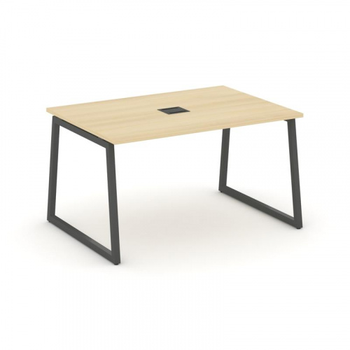 Style Project Стол переговорный SN-4T1.SPRG-001 Акация Лорка/Металл Антрацит/Заглушка Металл Антраци фото 28