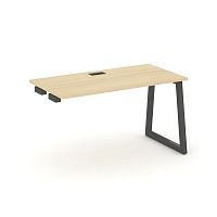 Style Project Стол-приставка к опор. элем. SN-5T1.OPRS-024 Акация Лорка/Металл Антрацит/Заглушка Пла