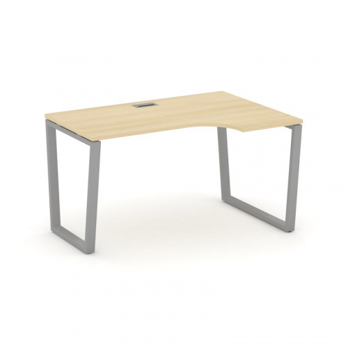 Style Project Стол рабочий эргоном. SN-6T2.SPA-001(R) Акация Лорка/Металл Антрацит/Заглушка Пластик фото 20