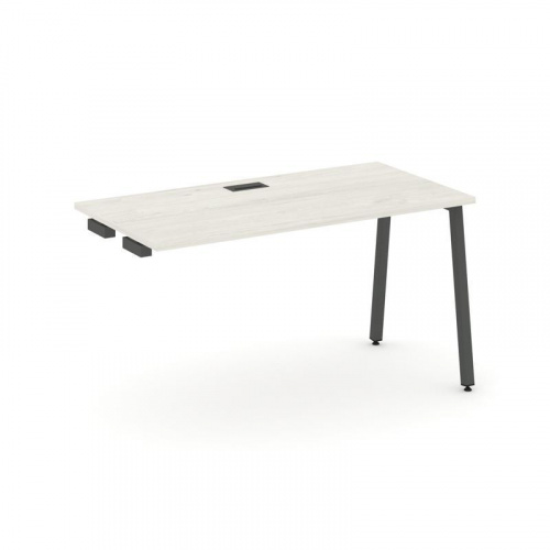 Style Project Стол-приставка к опор. элем. SN-4A.OPRS-024 Дуб Наварра/Металл Антрацит 1580*800*750 фото 28