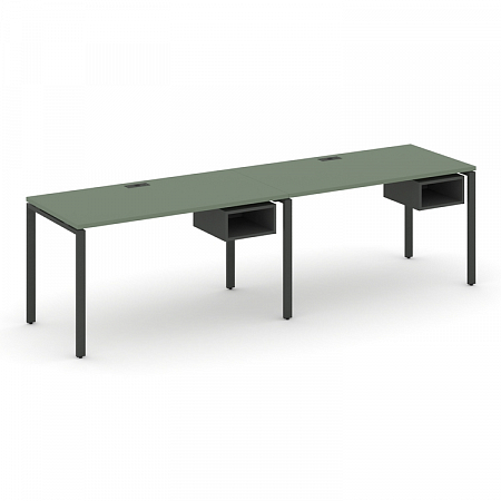 Бенч-система на 2 места с подвесными тумбами Concept CN.ORS-102