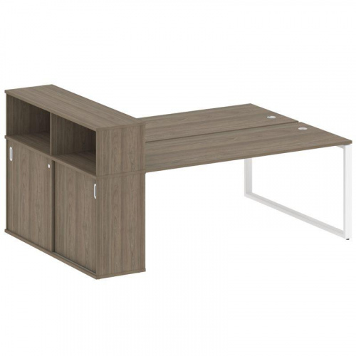 Бенч-система с шкафом-купе на О-обр. м/к Metal System БО.РС-СШК-2.5 фото 9