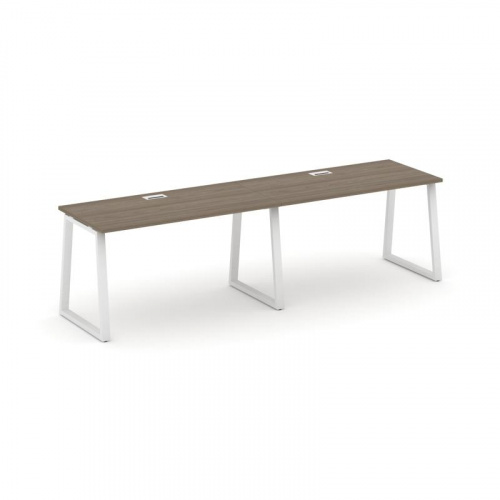 Style Project Рабочая станция 1 сторон. SN-6T1.ORS-004 Акация Лорка/Металл Антрацит/Заглушка Пластик фото 15