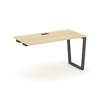 Style Project Стол-приставка к опор. элем. SN-6T2.OPRS-001 Акация Лорка/Металл Антрацит/Заглушка Пла