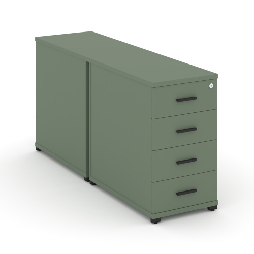 Тумба двухсторонняя опорная/приставная Concept CN.DTGO-002