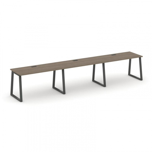 Style Project Рабочая станция 1 сторон. SN-6T1.ORS-031 Акация Лорка/Металл Антрацит/Заглушка Пластик фото 25