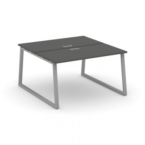 Style Project Рабочая станция 2-х сторон. SN-6T1.DRS-002 Акация Лорка/Металл Антрацит/Заглушка Пласт фото 18