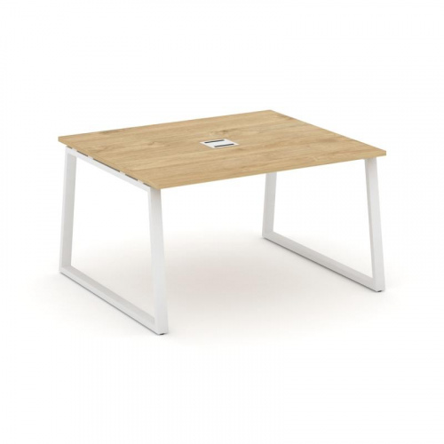 Style Project Стол переговорный SN-6T1.SPRG-033 Акация Лорка/Металл Антрацит/Заглушка Металл Антраци фото 2