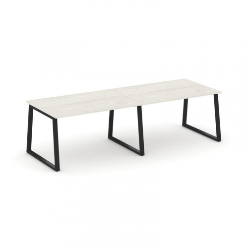 Style Project Стол переговорный SN-6T1.SPRG-013.3 Акация Лорка/Металл Антрацит 2760*980*750 фото 10