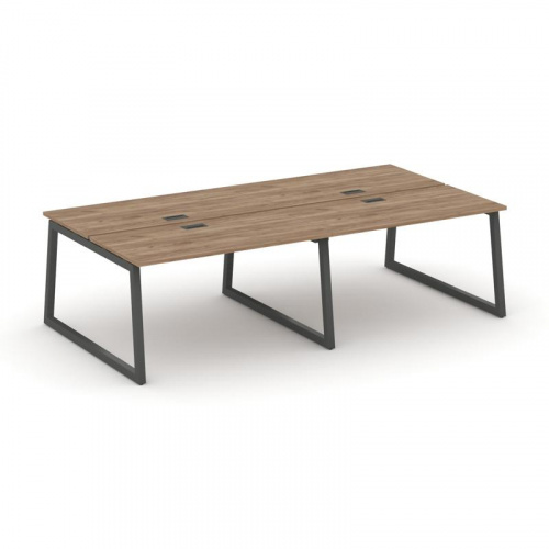 Style Project Рабочая станция 2-х сторон. SN-5T1.DRS-053 Акация Лорка/Металл Антрацит/Заглушка Пласт фото 23