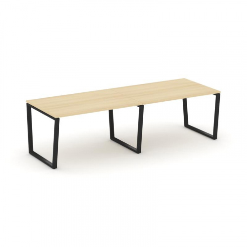 Style Project Стол переговорный SN-6T2.SPRG-011.3 Акация Лорка/Металл Антрацит 1960*980*750 фото 9