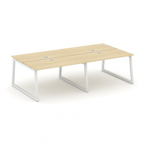 Style Project Рабочая станция 2-х сторон. SN-5T1.DRS-053 Акация Лорка/Металл Антрацит/Заглушка Пласт фото 21