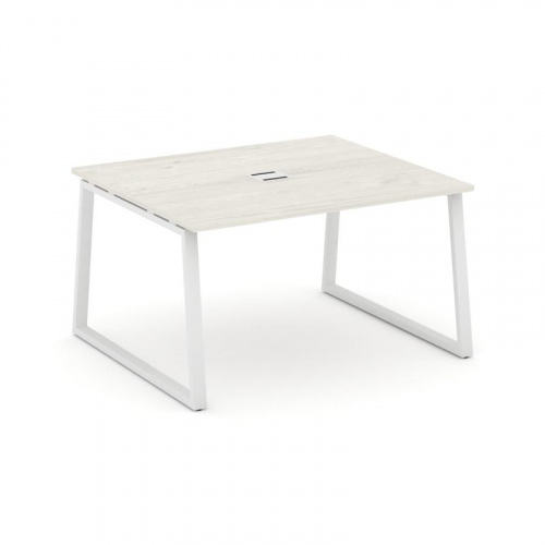 Style Project Стол переговорный SN-6T1.SPRG-033 Акация Лорка/Металл Антрацит/Заглушка Металл Антраци фото 14