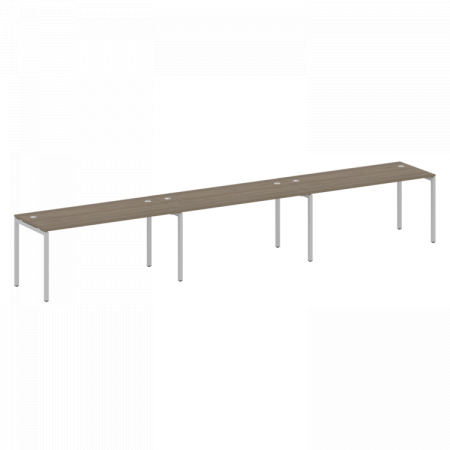 Бенч-система на 3 места на П-обр. м/к Metal System Quattro 40БП.СМ-3.4 